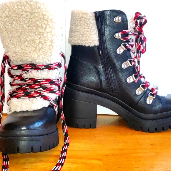 Winter dress up boots, winter platform boots - Picture 1 of 8